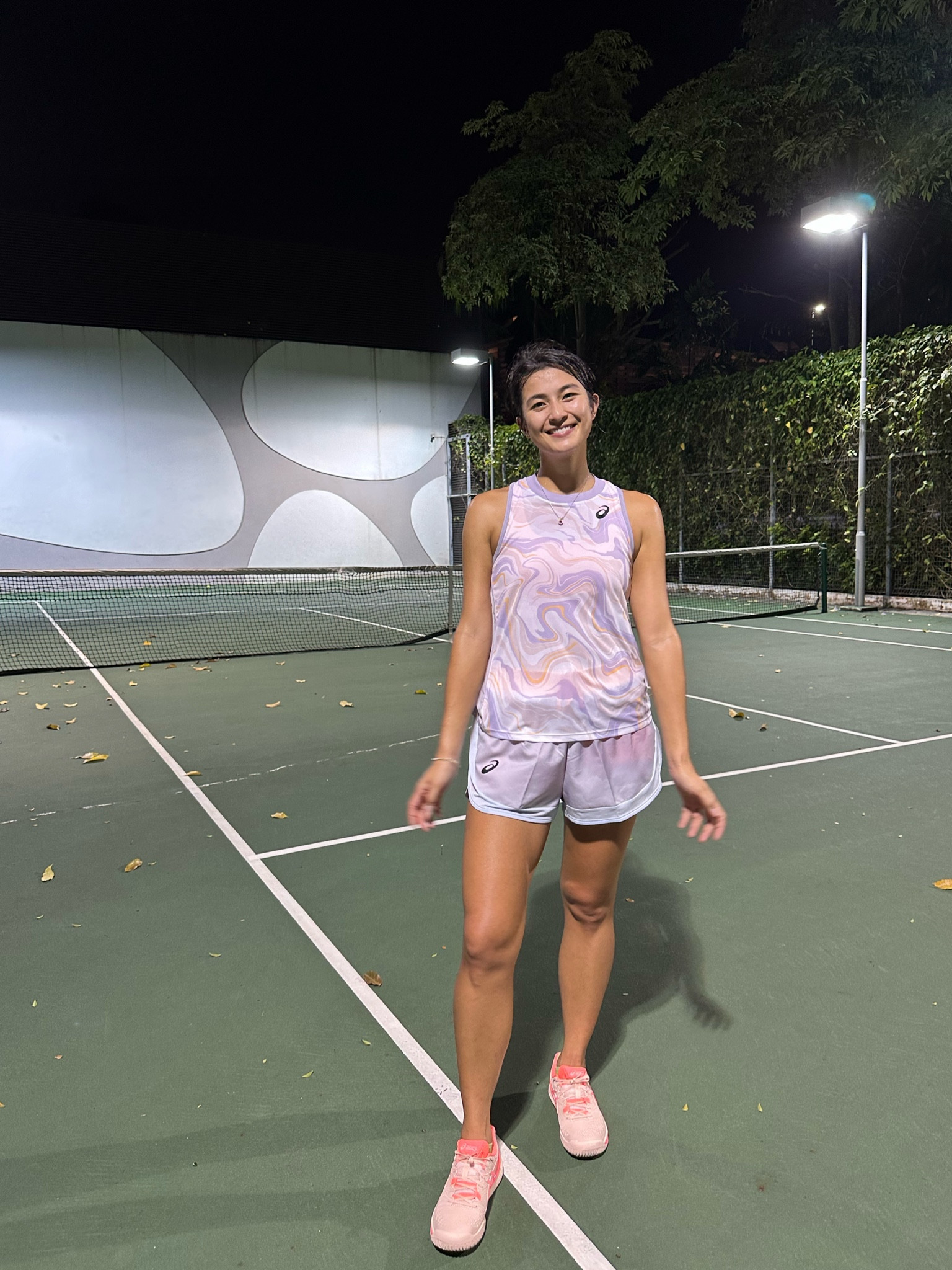 Funky prints to keep me cool during tennis! #asicssg #asics #tennis

#LTKActive #LTKAsia #LTKfitness