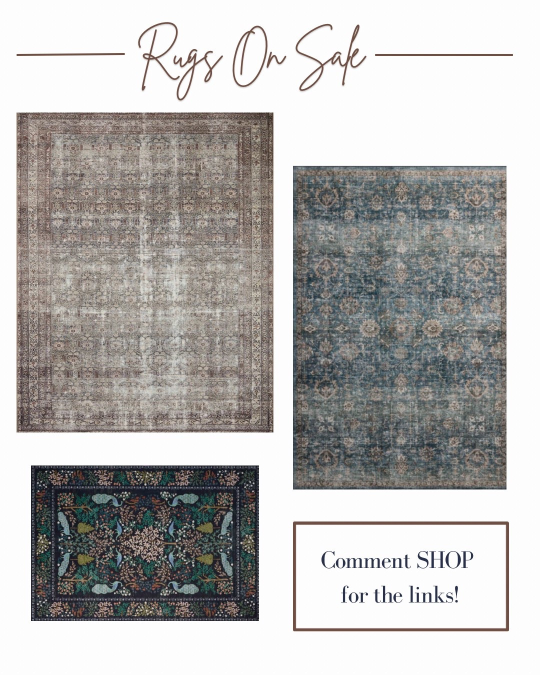 Favourite Spring Rugs!

#LTKHome #LTKSaleAlert
