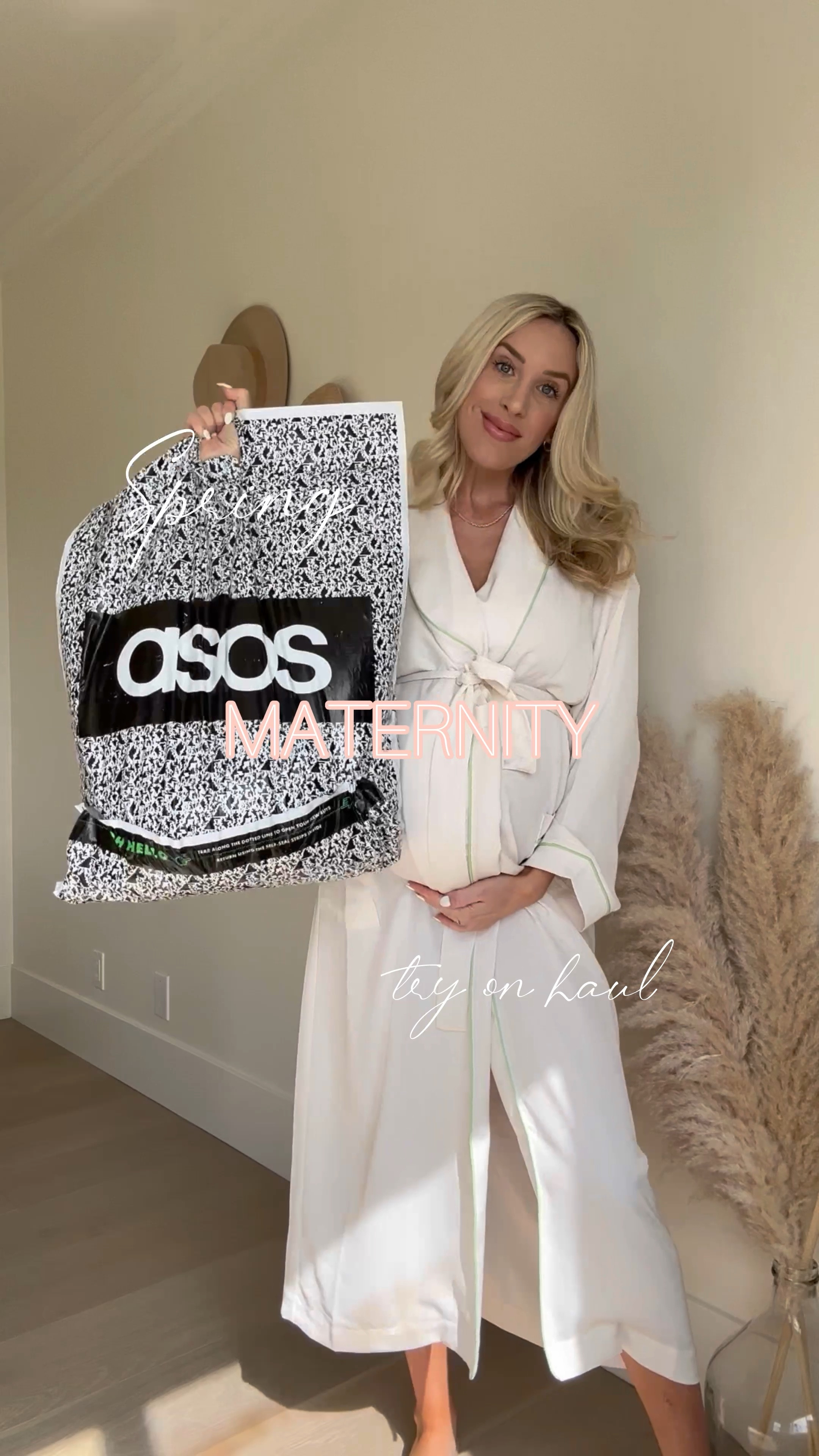 maternity try on haul for spring 😍 love all of these pieces! 

#LTKsalealert #LTKbump #LTKunder50