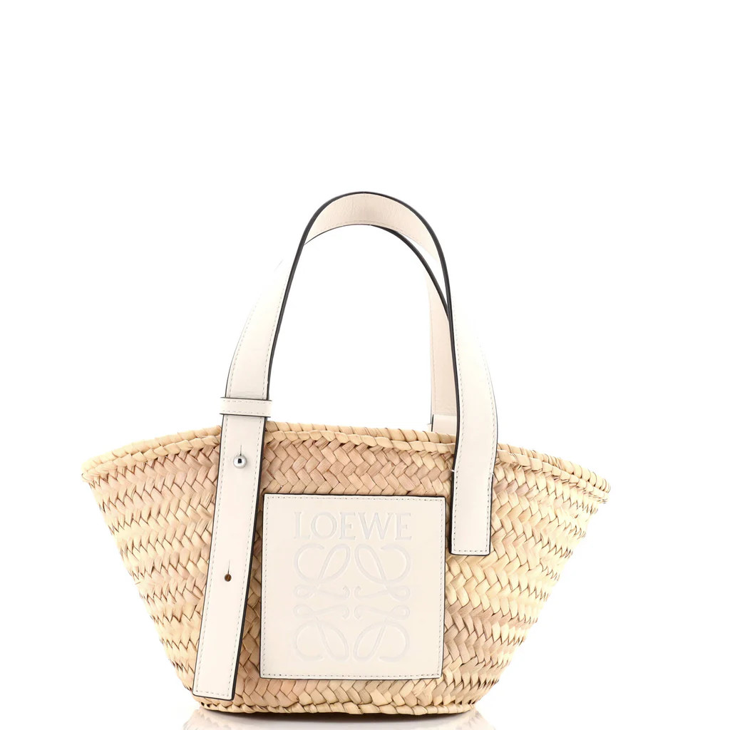 Basket Tote Raffia Small | Rebag