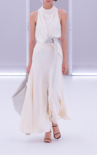 The Valerie Draped Silk Maxi Dress | Moda Operandi (Global)