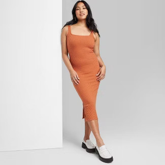 Women's Knit Midi Bodycon Dress - Wild Fable™ | Target