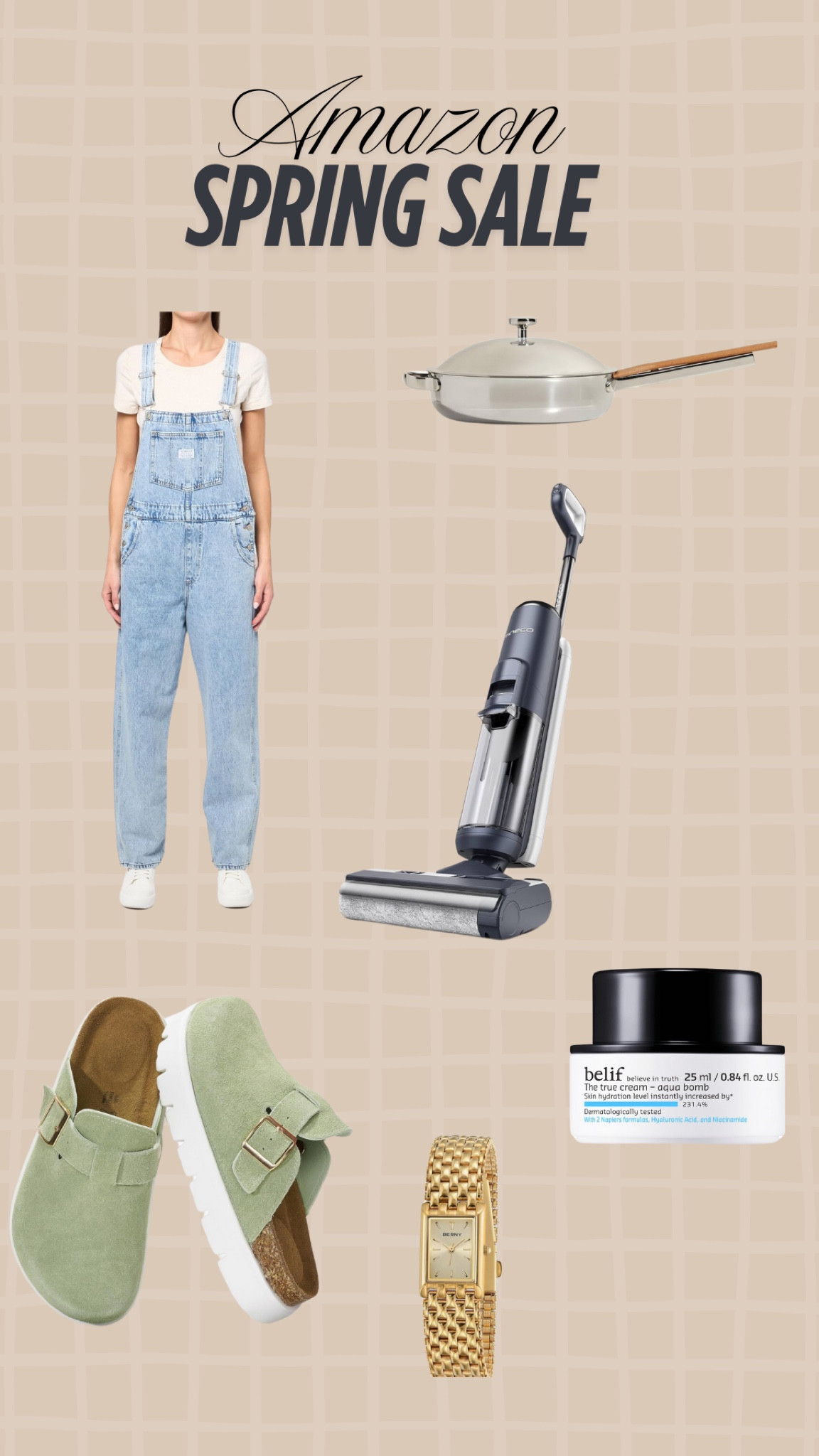 My Amazon Spring Sale picks, Levi’s, Tineco, Our Place, Birkenstock dupes, Belief Moisturizer

#LTKSaleAlert #LTKBeauty #LTKHome