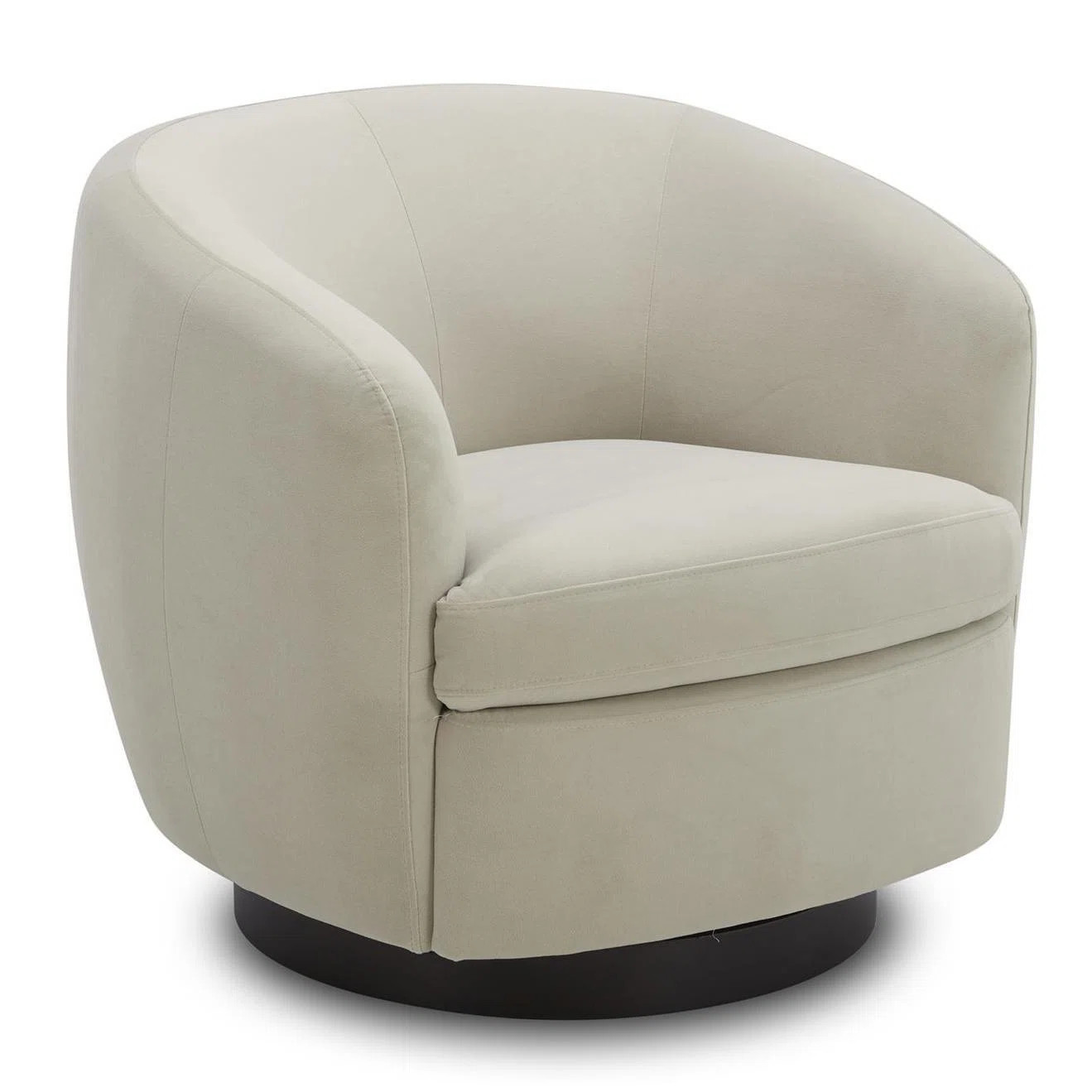 Marcy Upholstered Swivel Barrel Chair (Set of 2) | Joss & Main