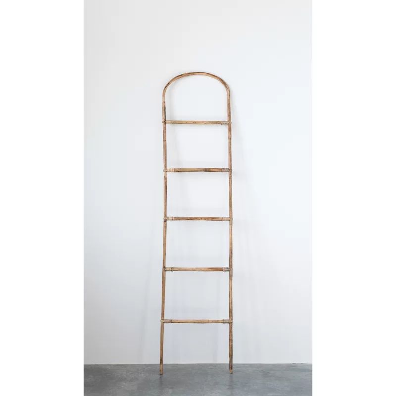 Decorative Bamboo 5 ft Blanket Ladder | Wayfair North America