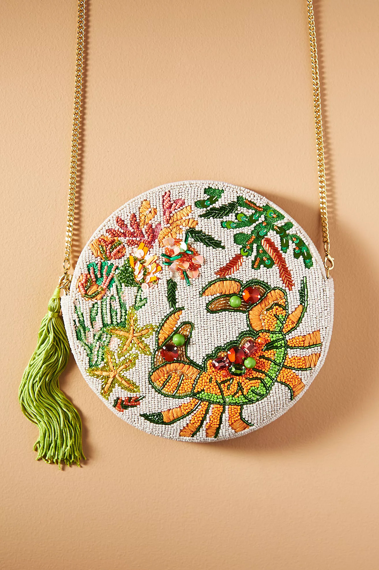 Under the Sea Beaded Pouch | Anthropologie (US)