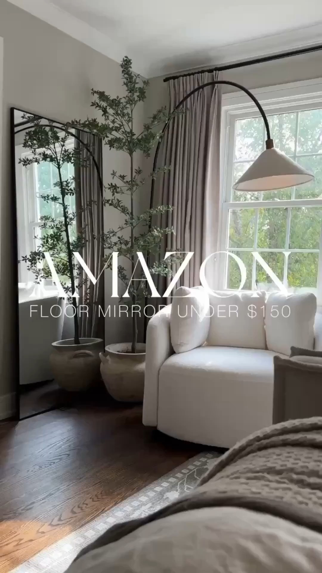 This  71”x30” floor mirror is on sale for only $115!! You can lean against a wall, it has a stand, or you can mount to the wall!! Be sure to clip the coupon! 

#LTKHome #LTKSaleAlert