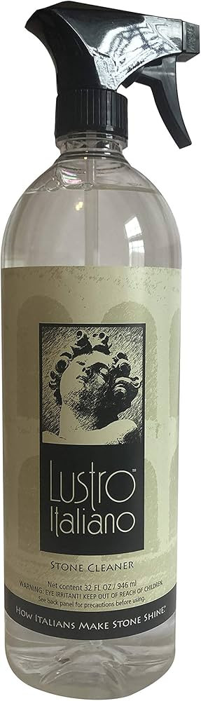 Lustro Italiano Stone Cleaner, 32 oz Pump Spray (LUSTROCLEAN) | Amazon (US)