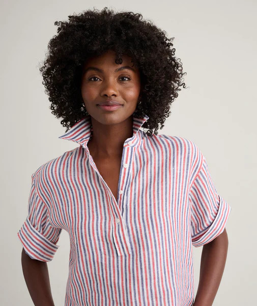 Linen Chrissy Shirt | UNTUCKit (US)