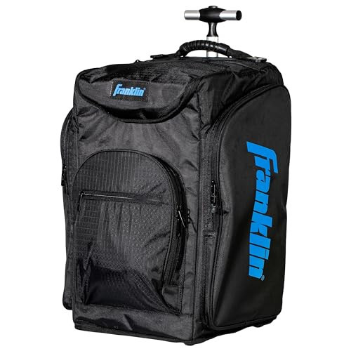 Franklin Sports Portable Pickleball Hopper Bag + Caddy - Pickleball Ball Retriever + Storage Bag - 100 Ball Rolling Hopper Basket for Balls - Training Equipment + Accessory | Amazon (US)