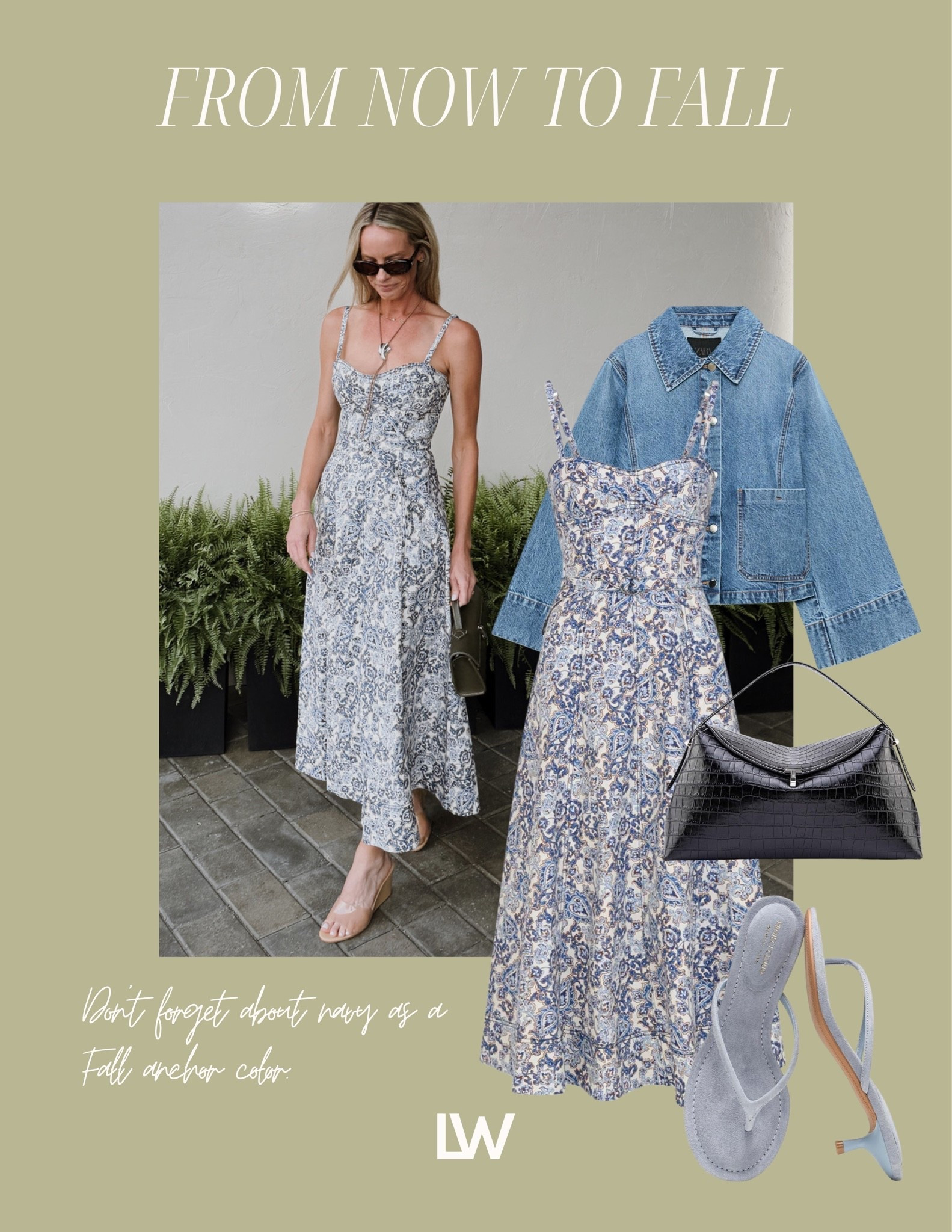 A dress to wear now and how to style it into Fall!