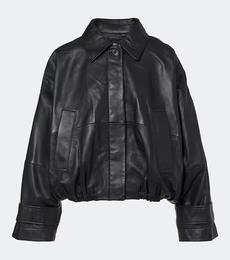 Rohe Leather blouson jacket | Mytheresa (UK)