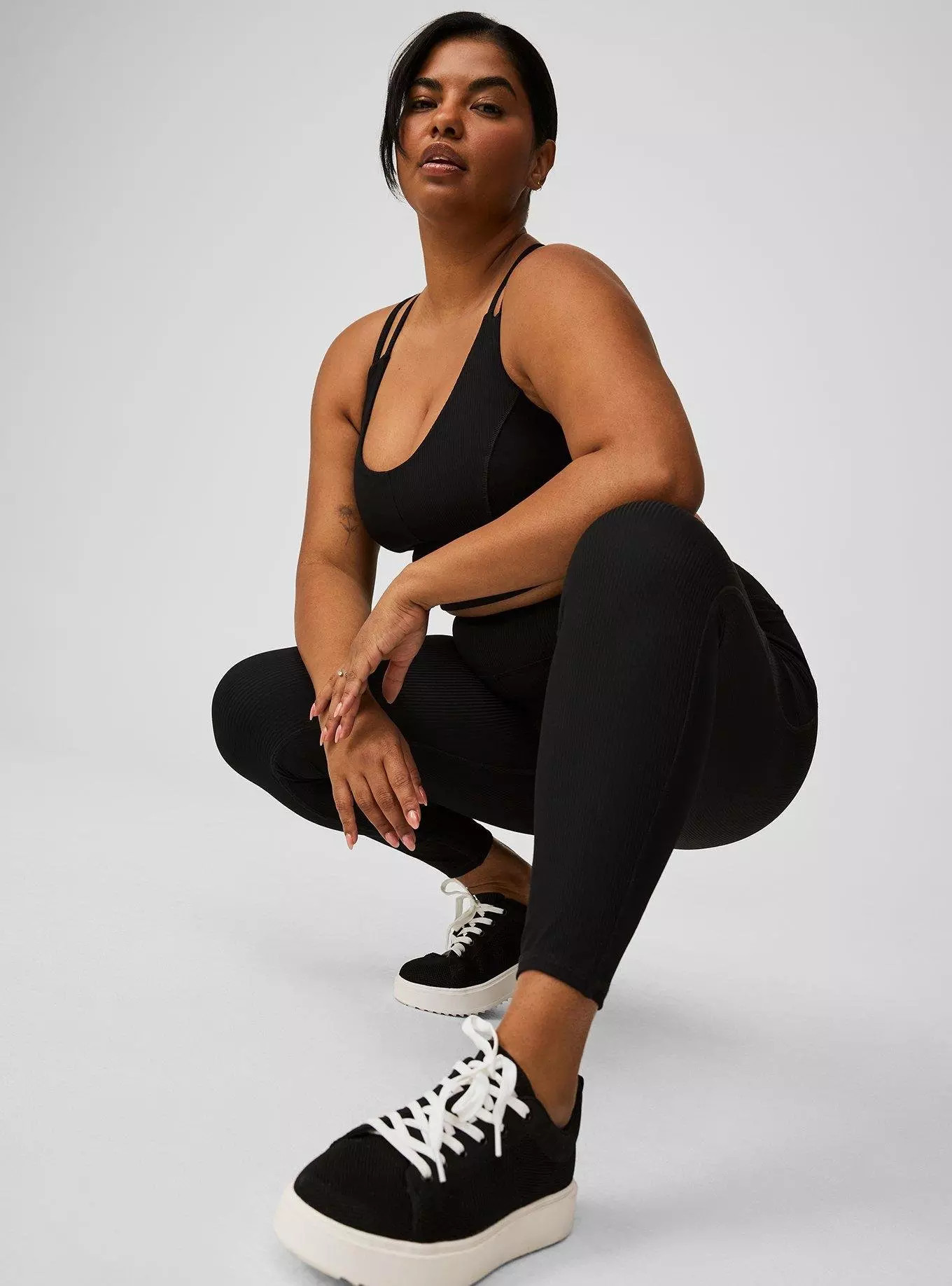 Performance Rib Full Length Active Legging | Torrid (US & Canada)