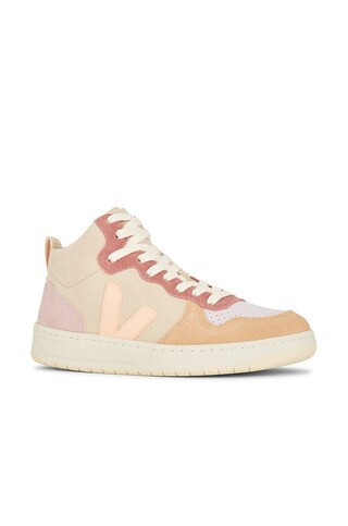Veja V-15 Sneaker in Multicolor & Peach from Revolve.com | Revolve Clothing (Global)