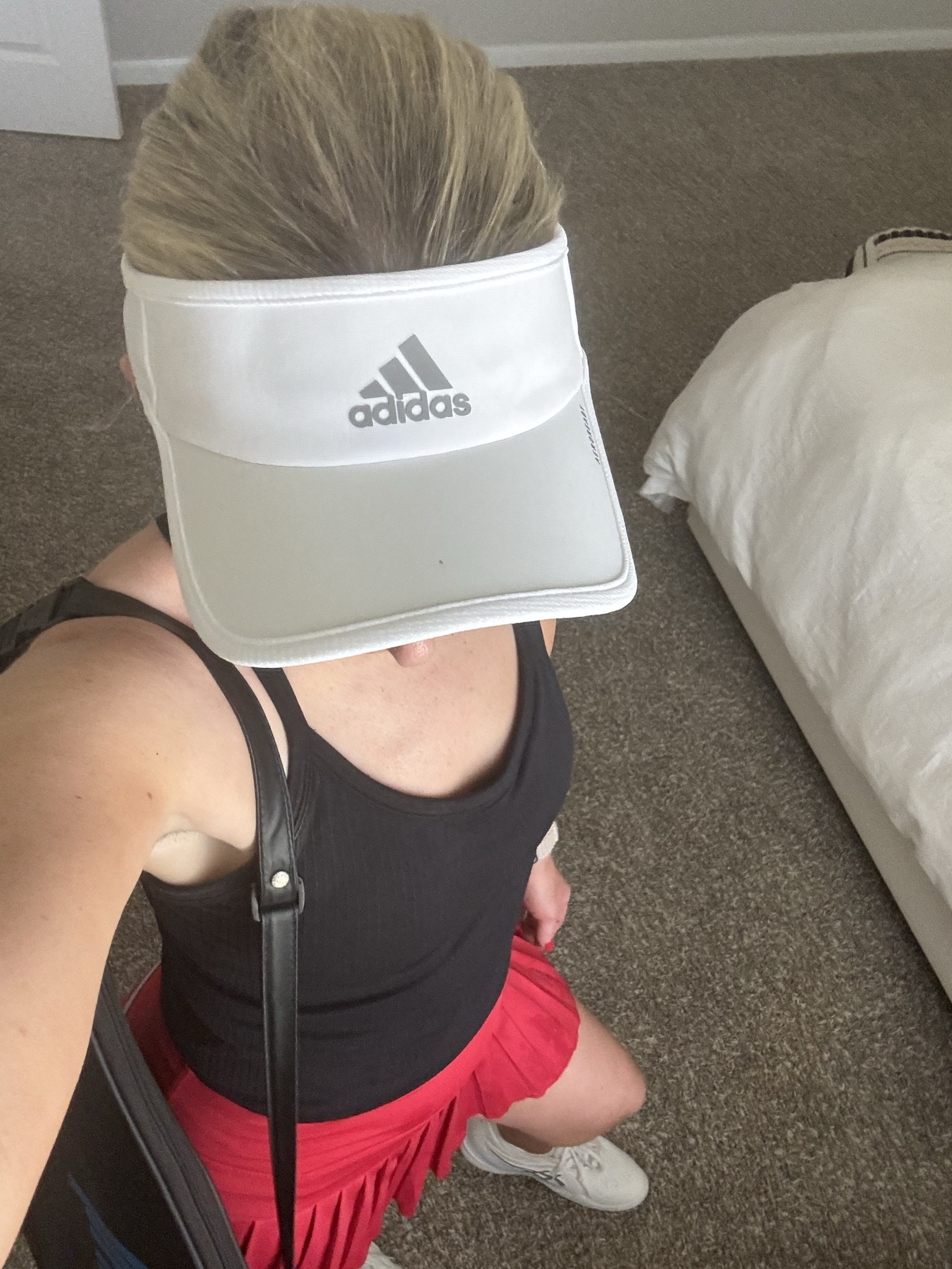 Tennis outfit / athletic outfit 

Skirt size XS - true to size - stretchy and comfortable with built in shorts - love the way the pleats lay too

Tennis sneakers sized up 1/2 size 

Tank top size small true to size - I have in multiple colors 

Adjustable adidas visor - also have in black 

Tennis outfit - workout outfit - Amazon workout clothes - tennis skirt - tank top size small- white sneakers #ltkfindsunder50 #ltksalealert #ltku #ltkfindsunder100 #ltkbeauty

#LTKOver40 #LTKPetite #LTKActive #LTKActive #LTKPetite #LTKOver40