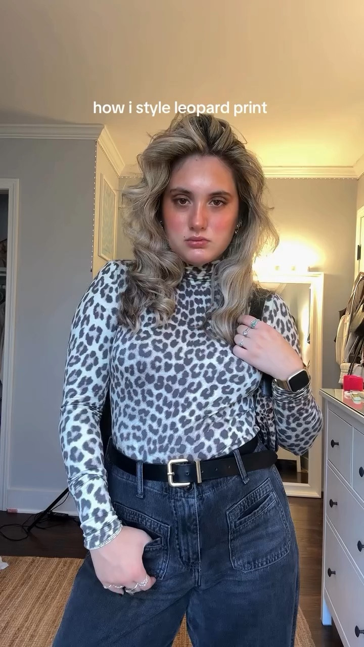 🐆🐆 #leopardprint #styling #fashion #outfitinspiration