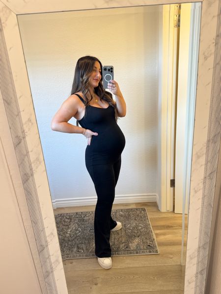 Baby bumpin! Size small in jumpsuit! 

I’m 5’0” and I have to wear platform sneakers with it so that the length isn’t too long!

Maternity, amazon jumpsuit, casual looks, every day style, ootd, 5ft fashion, petite fashion

#LTKStyleTip #LTKBaby #LTKBump