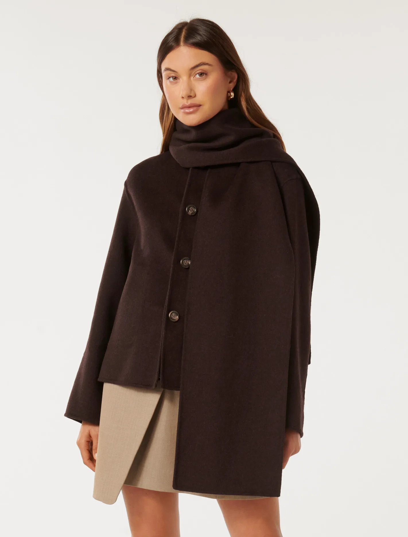 Stella Scarf Coat | Ever New (CA)