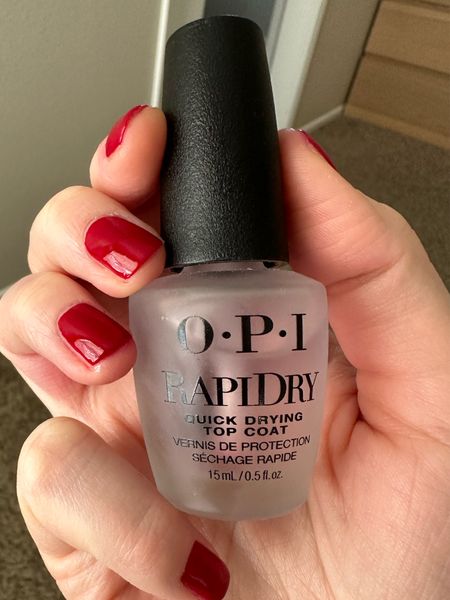 OPI RapiDry Nail Polish Drying Top Coat, High Shine & Glossy Finish, Quick Drying, Designed to Shine, Seal & Protect. 

#opi #nailpolish #topcoat


#LTKunder50 #LTKover40 #LTKbeauty