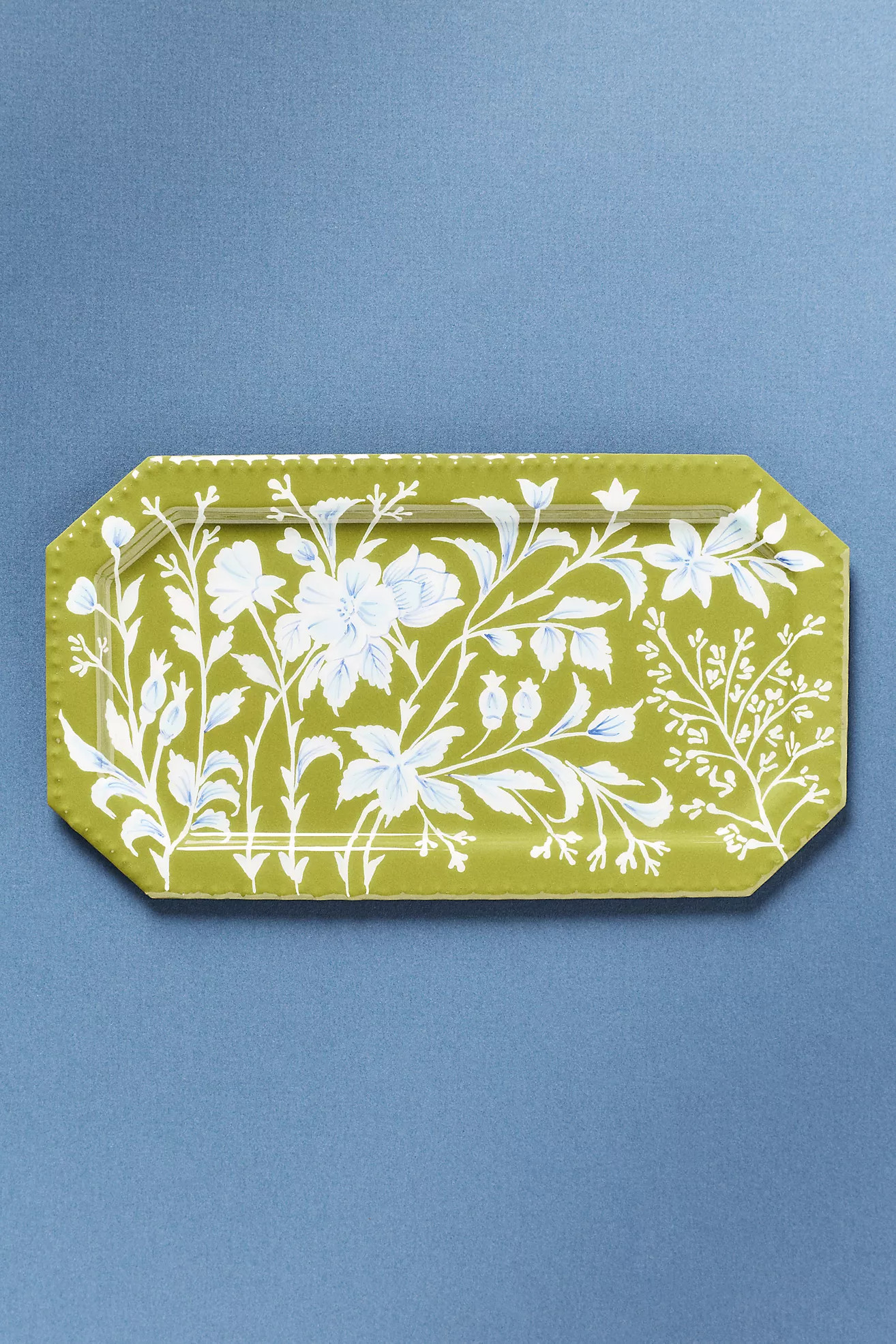 Cottagecore Enamel Tray | Anthropologie (US)