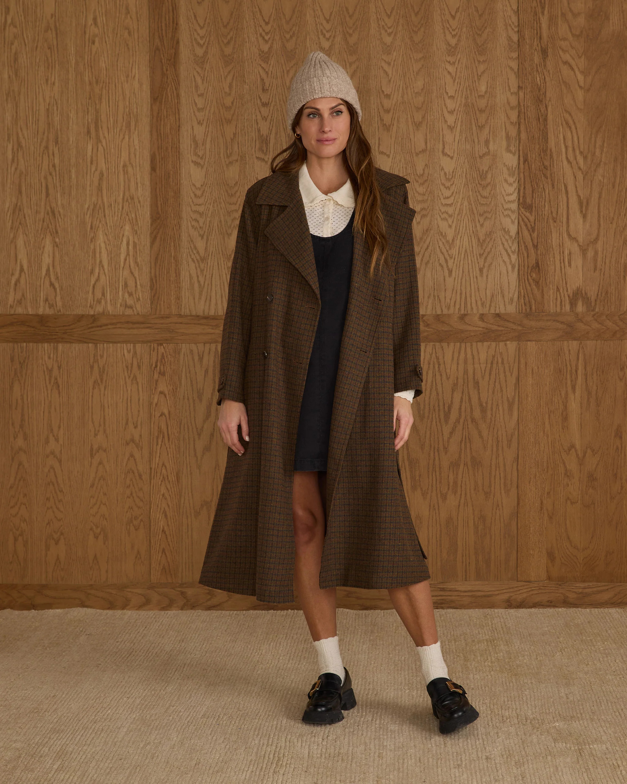 Trench Coat | Brown | Rylee + Cru