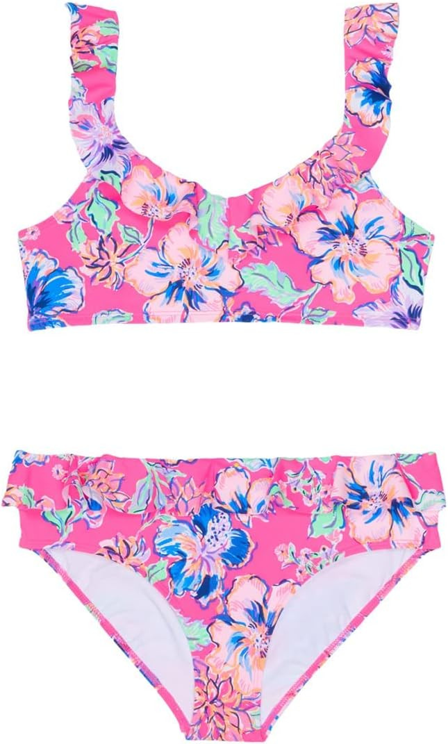 Lilly Pulitzer girls Mini Kasme Bikini Upf 50+ (Toddler/Little Kids/Big Kids) | Amazon (US)
