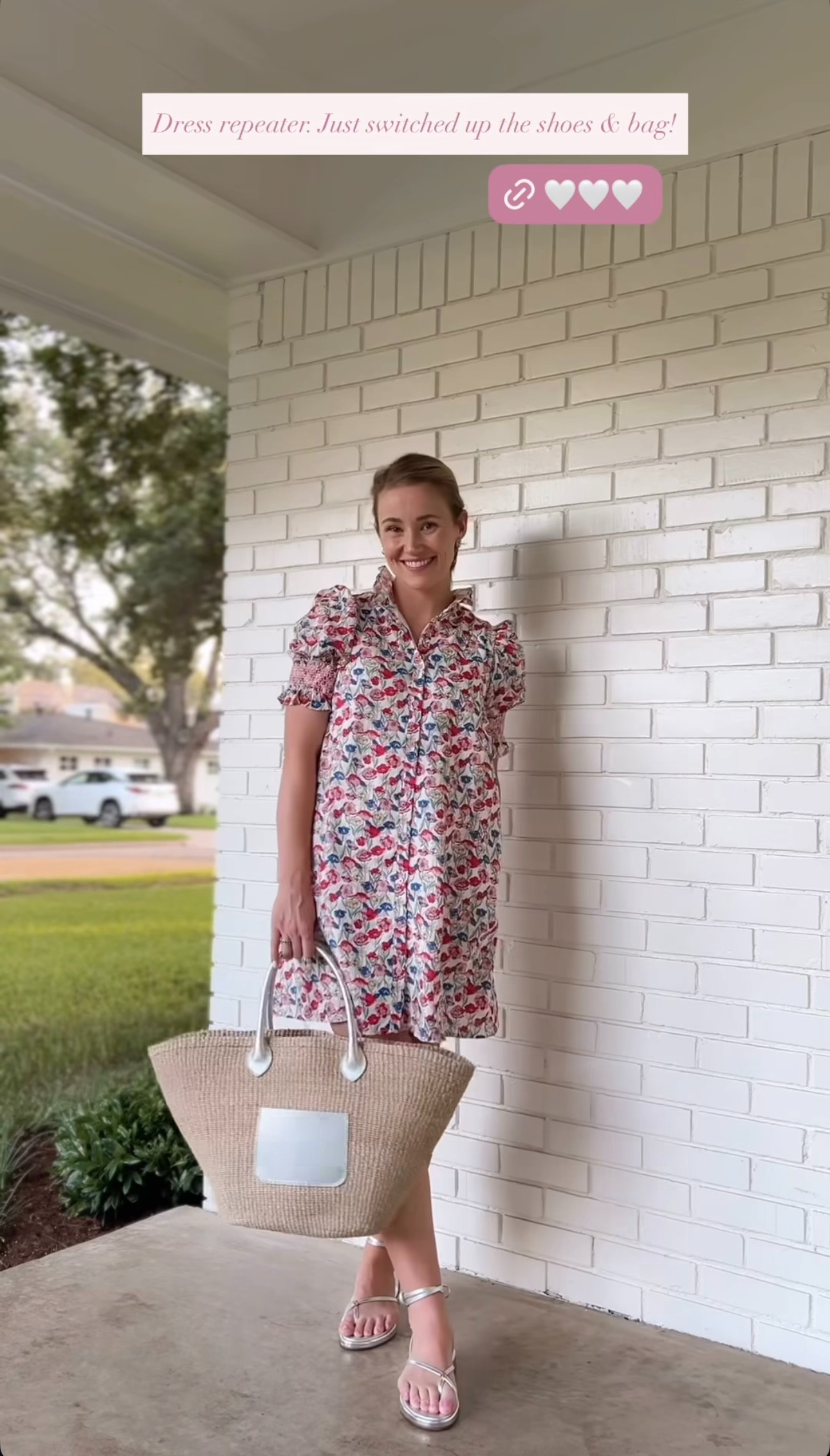 OOTD! Loving this Tuckernuck dress! 

 #LTKStyleTip #LTKShoeCrush #LTKItBag