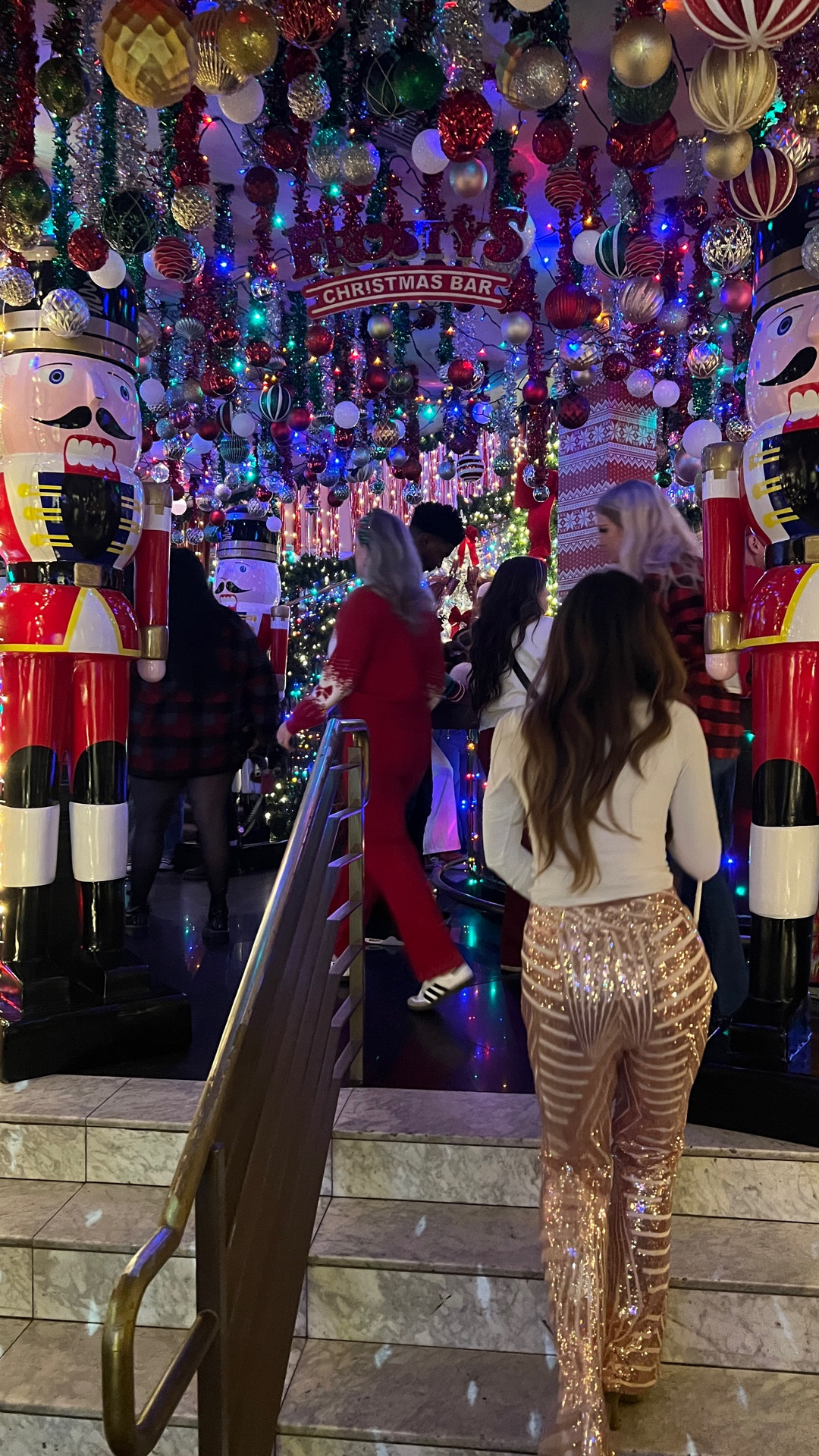 Sequin Wide Leg Pants. Perfect for Christmas or New Years! Got so many compliments!

#LTKootd #LTKHoliday #LTKSeasonal