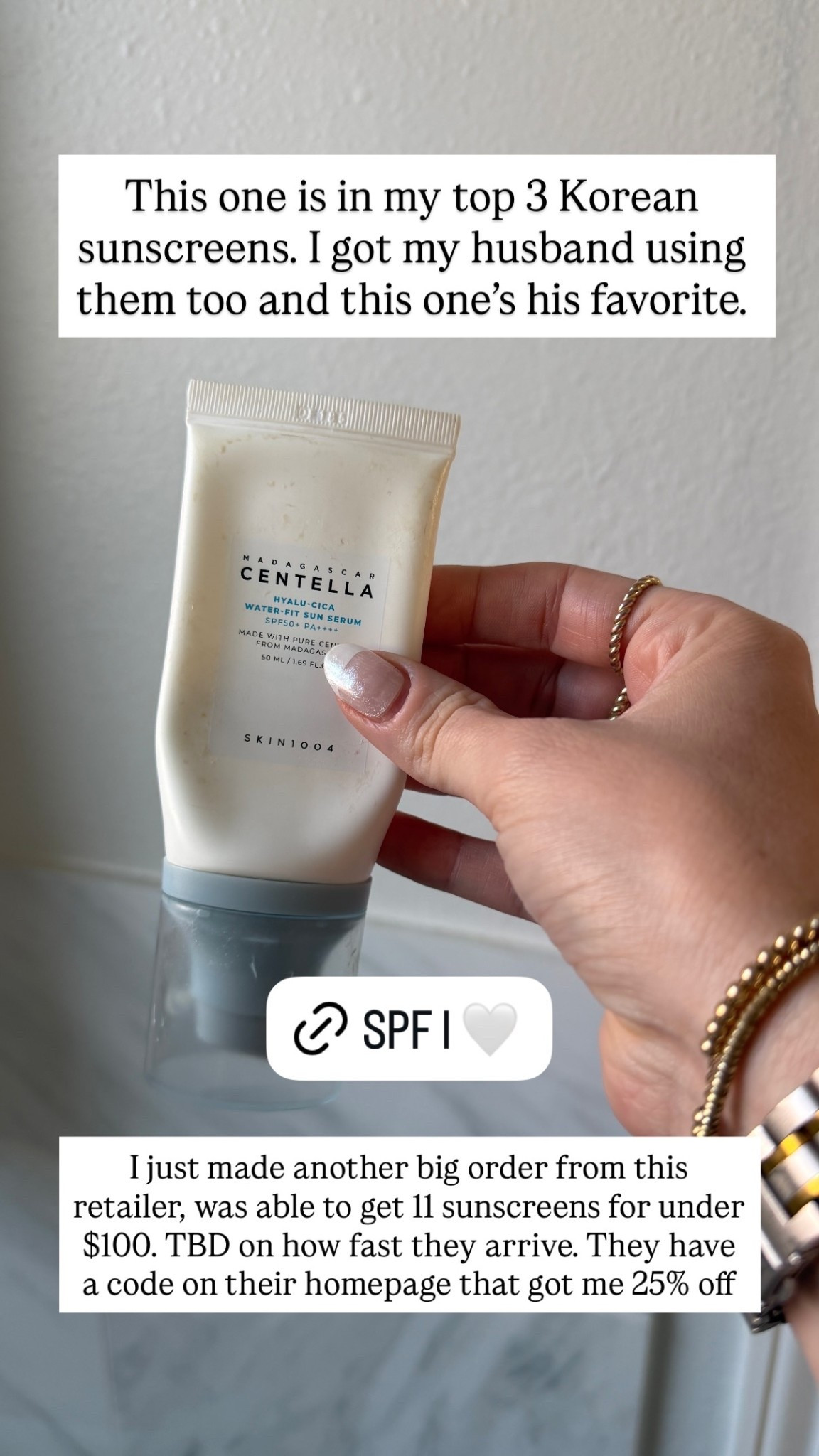 This one is in my top 3 Korean sunscreens. I got my husband using them too and this one’s his favorite.  I just made another big order from this retailer, was able to get 11 sunscreens for under $100. TBD on how fast they arrive. They have a code on their homepage that got me 25% off

#LTKOver40 #LTKmorningroutine #LTKBeauty