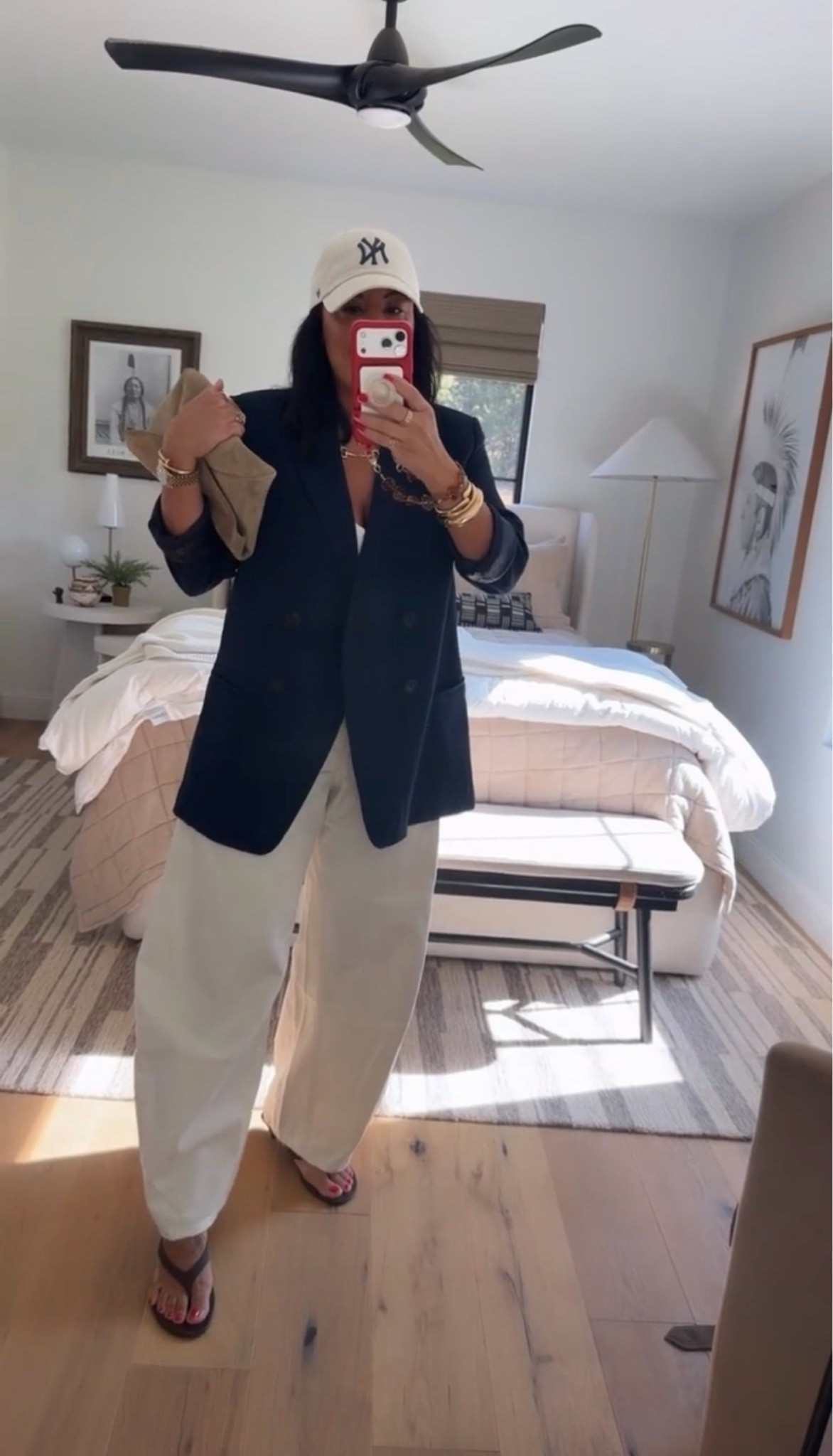 Blazer size large, tank size medium, jeans size 29 (I’m a curvy size 8), shoes fit tts.

#LTKWorkwear #LTKSaleAlert #LTKOver40