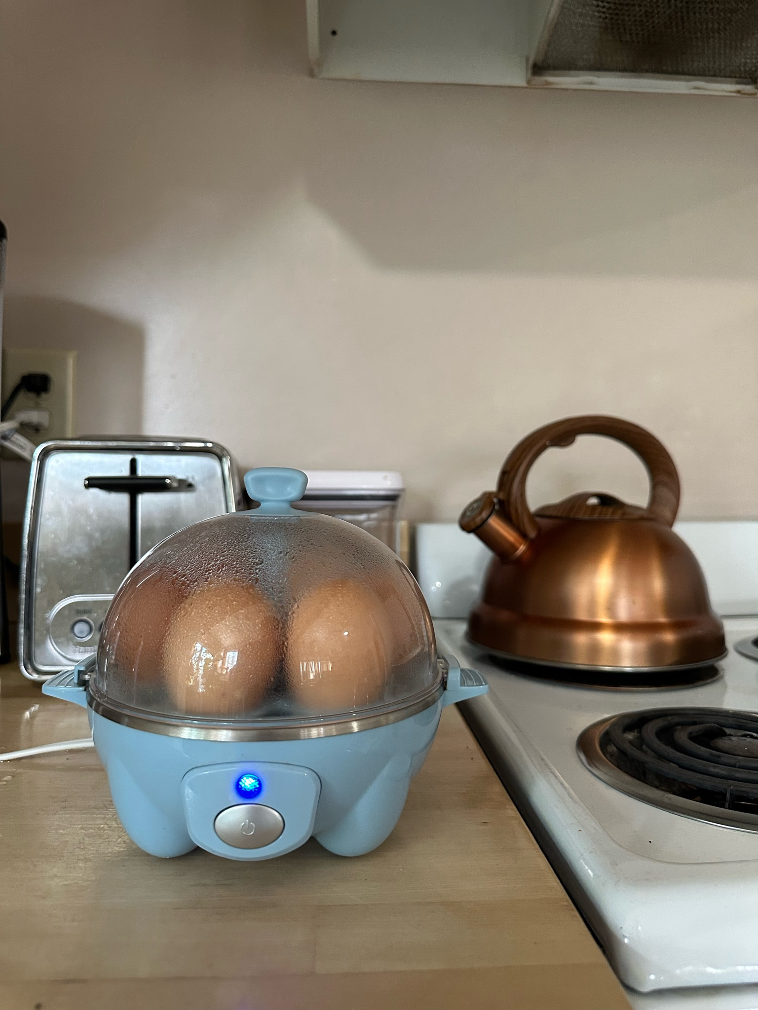 The best hard-boiled egg cooker in the actual land. Easily makes perfect eggs every time, gets us a quick, protein-rich snack, and is easily my new favorite Amazon kitchen gadget.

#LTKhome #LTKfindsunder50 #LTKMostLoved