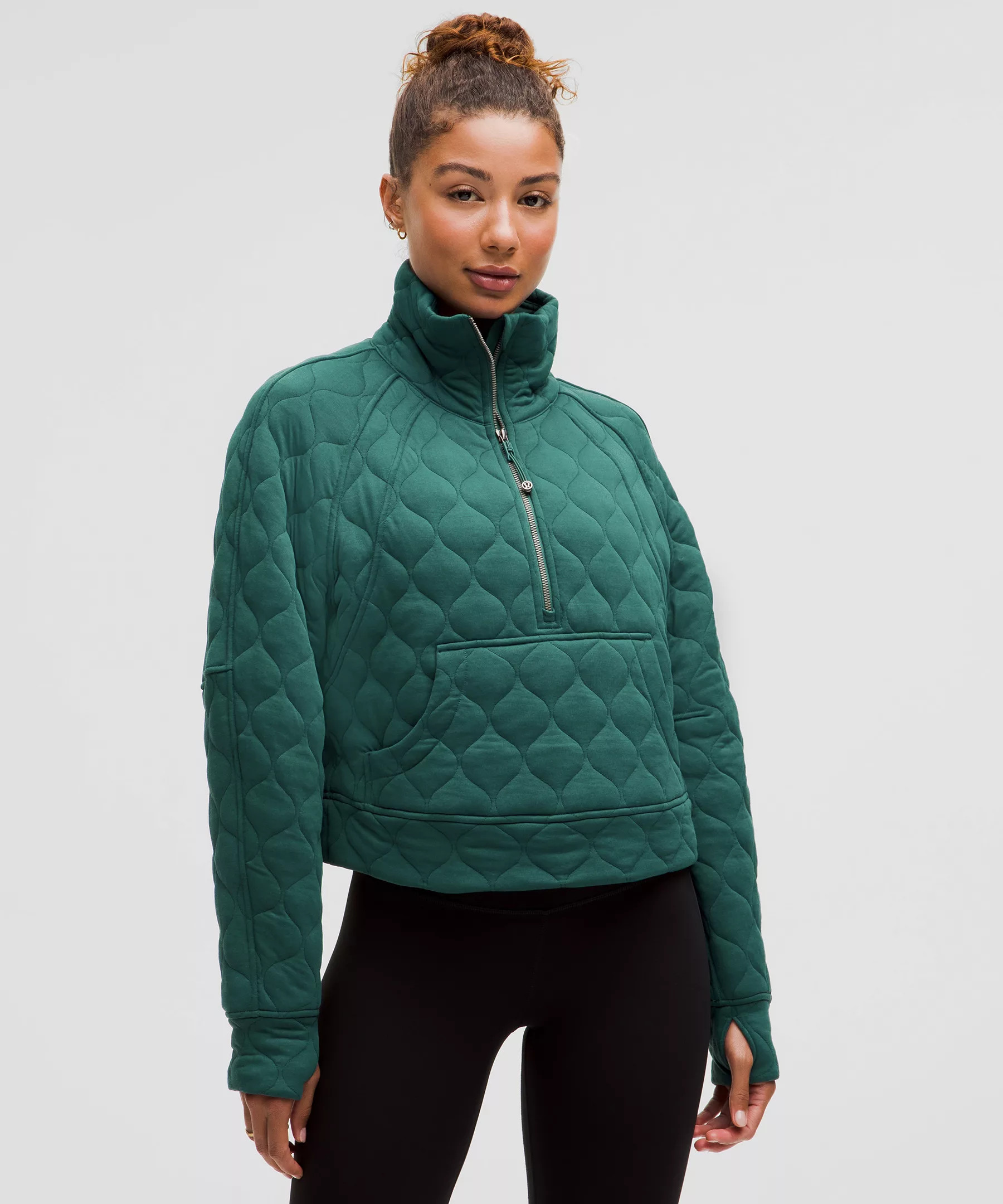 Scuba Oversized Quilted Half Zip | Lululemon (US)