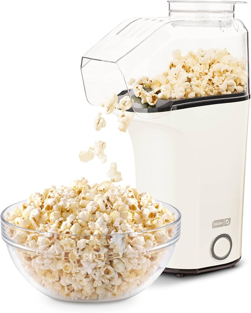Dash Fresh Pop Popcorn Maker - Oil-Free, Air Popcorn Popper - With Measuring Cup & Recipe Guide -... | Amazon (US)