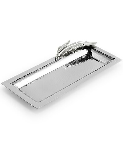 Silver Feather Cracker Plate | Rue La La