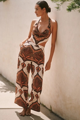 BLITHE Scarf Pants | Anthropologie (US)