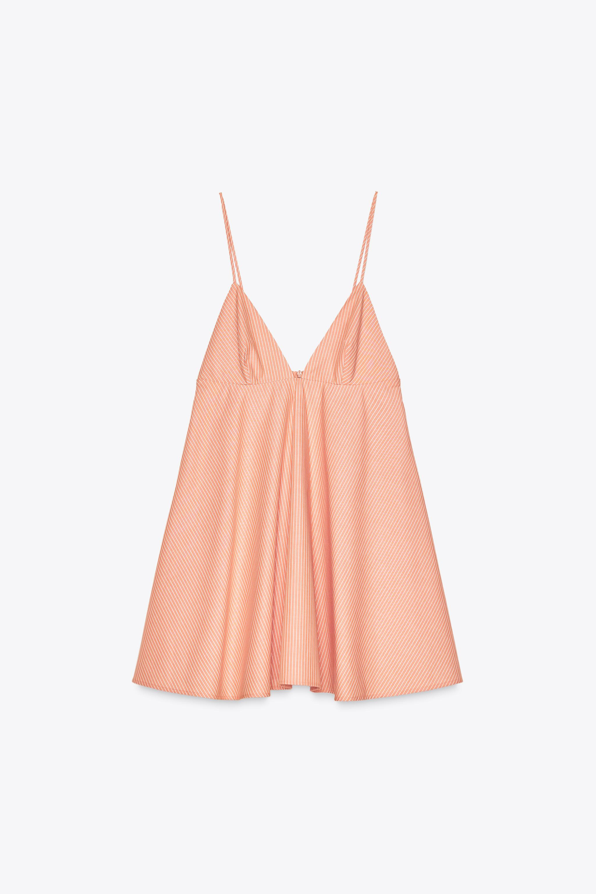 SHORT DRESS WITH STRAPS | Zara US