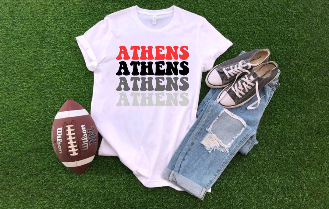 Groovy Georgia Bulldogs School Spirit T-shirt , Athens Georgia Shirt, Bulldog College Game Day Sh... | Etsy (US)