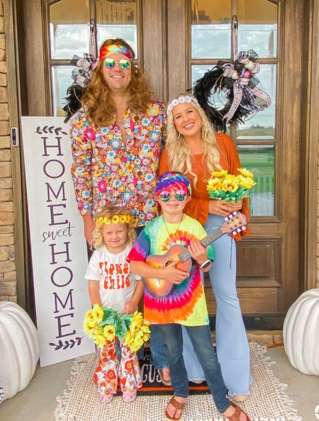 Family Halloween Costume Idea from Amazon. Hippie Family Halloween Costume Ideas. #amazonhalloween #halloweenideas #familycostume 

#LTKunder50 #LTKHalloween #LTKSeasonal