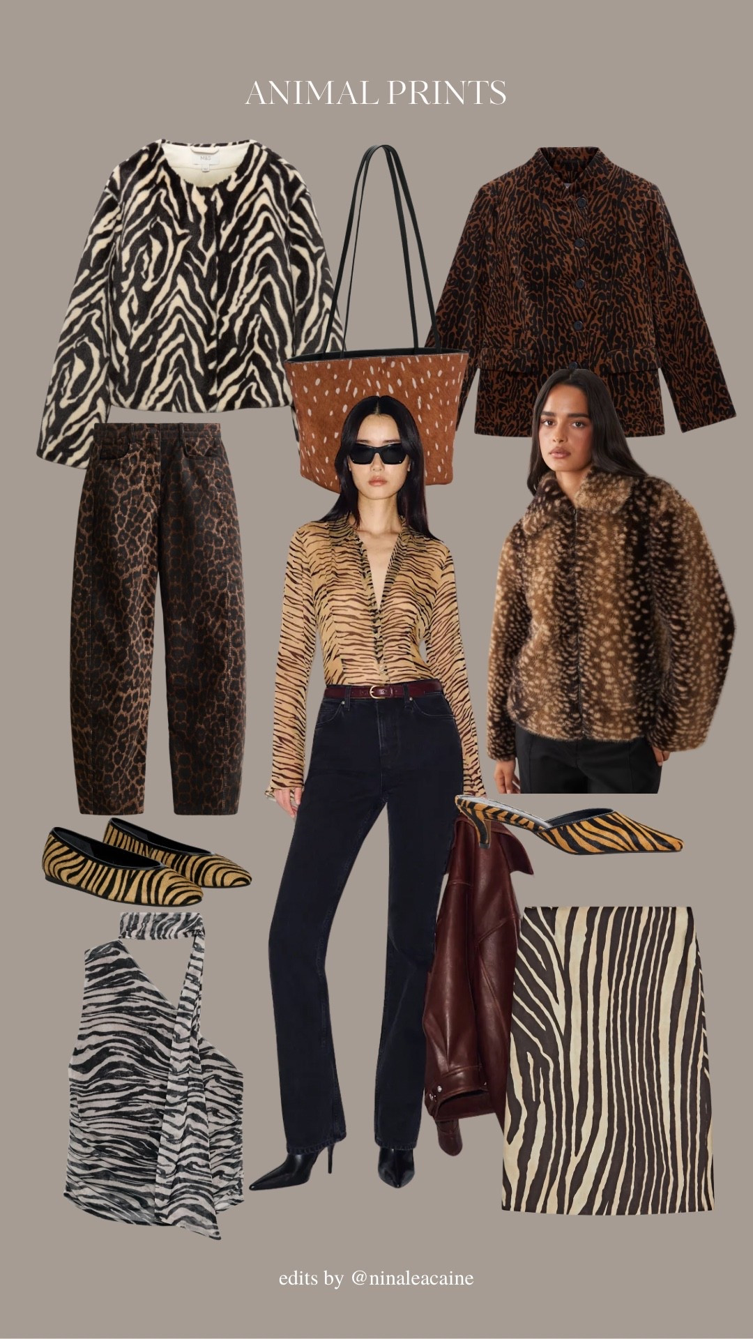 Trend edits - animal print