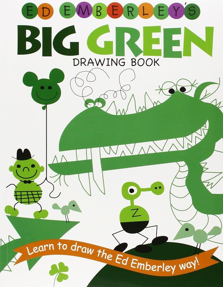 Ed Emberley's Big Green Drawing Book (Ed Emberley's Big Series) | Amazon (US)