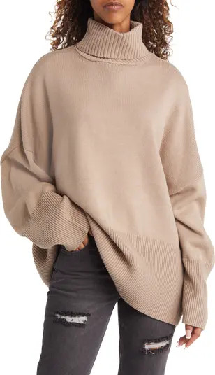 Topshop Oversize Turtleneck Sweater | Nordstrom | Nordstrom