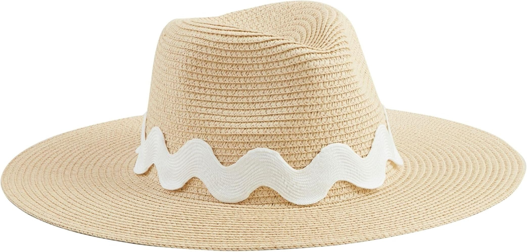 Mud Pie Women's RIC Rac Fedora | Amazon (US)
