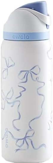 Owala Tide and True FreeSip 32oz Stainless Steel Water Bottle with Built-in Straw, Triple-Layer I... | Amazon (US)