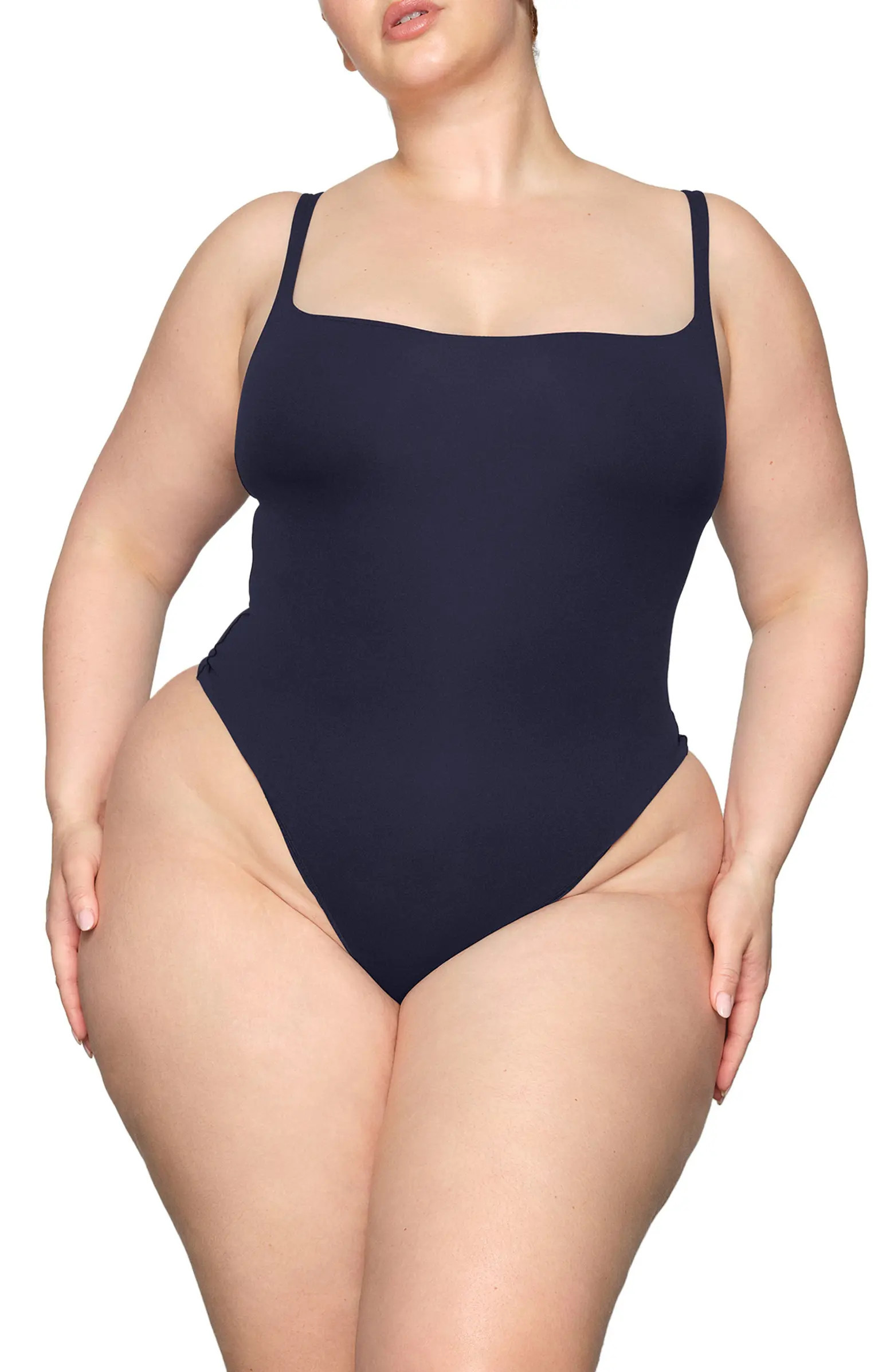 Fits Everybody Square Neck Sleeveless Bodysuit | Nordstrom