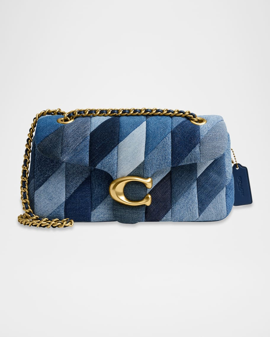 Coach Tabby 26 Quilted Patchwork Denim Shoulder Bag | Neiman Marcus