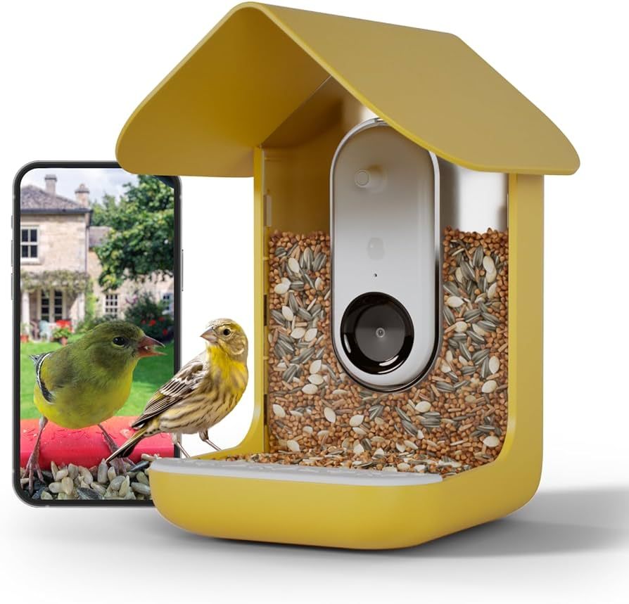 Bird Buddy BIRD BUDDY Original Smart Bird Feeder with Camera. High Resolution AI Bird Feeder Came... | Amazon (US)