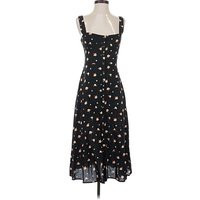 WeWoreWhat Casual Dress: Black Polka Dots Pattern Dresses - Size Small | ThredUp (US)