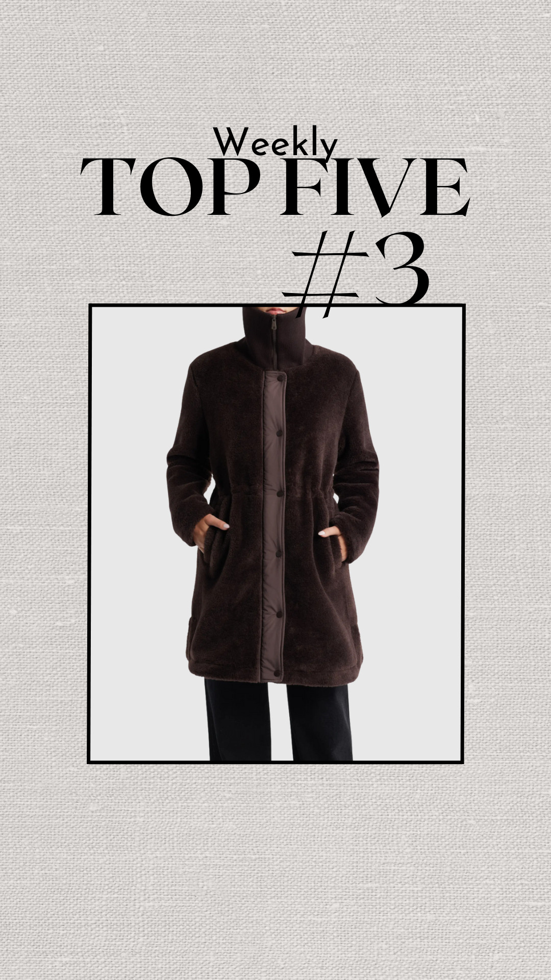 #3 bestseller: bernardo sherpa jacket 

currently 50% off (under $150)!  

 #LTKSaleAlert