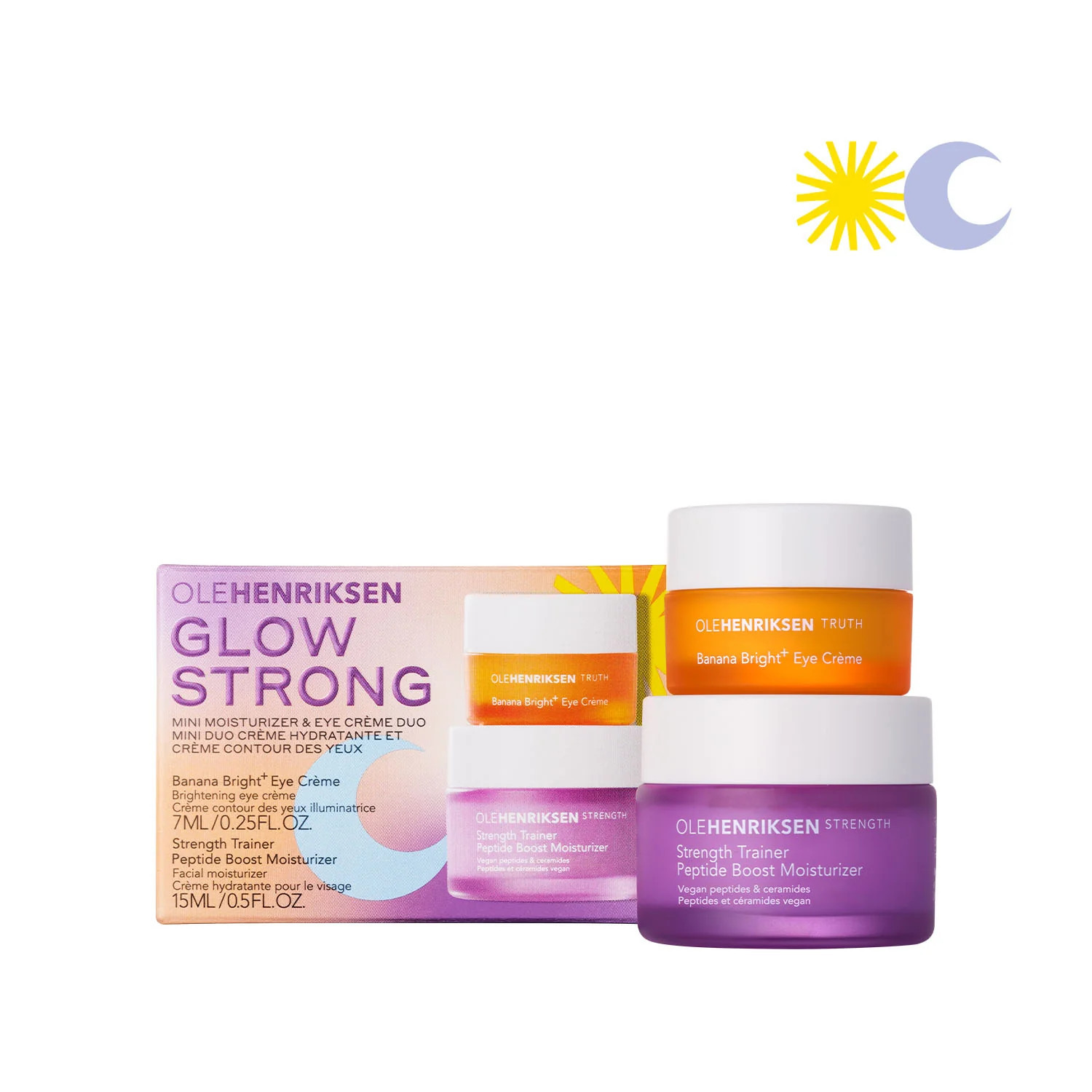 Glow Strong Mini Moisturizer + Eye Cream Duo | Ole Henriksen