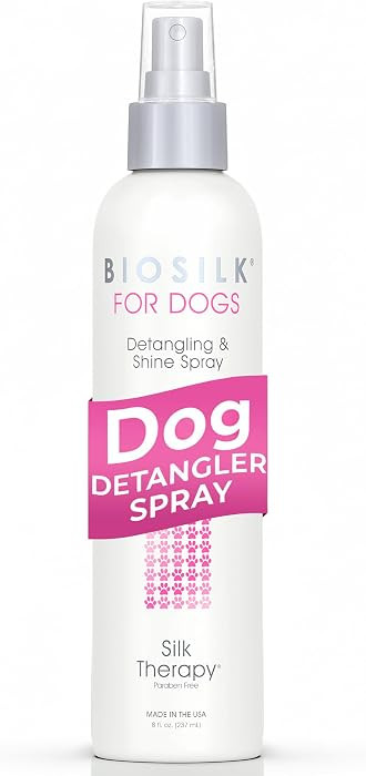 BioSilk for Dogs Silk Therapy Detangling and Shine Protecting Spray, pH Balanced Leave-In Mist wi... | Amazon (US)